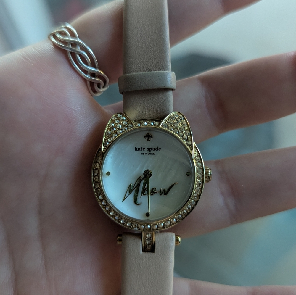 Kate Spade cat watch